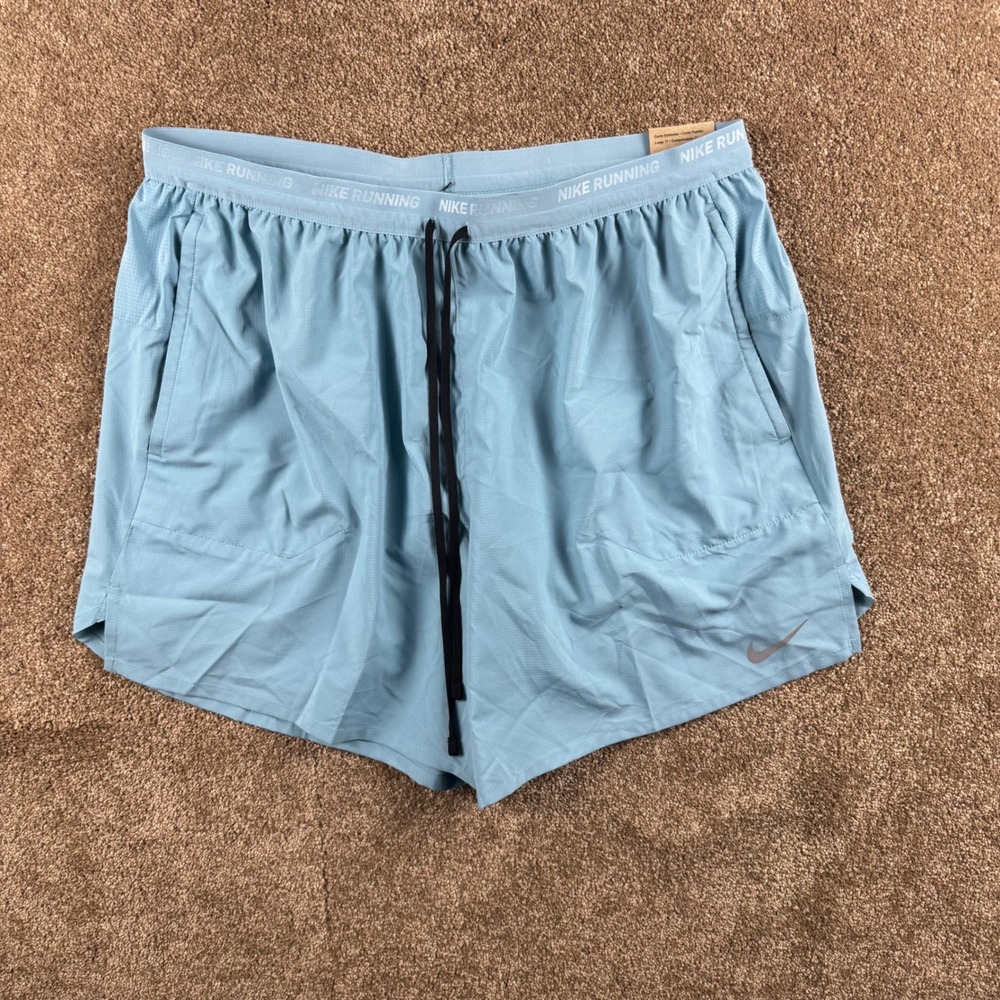 Nike Mens Dri-FIT Stride 7 Inch Running Shorts Mineral Teal XXL DM4759-440 NEW